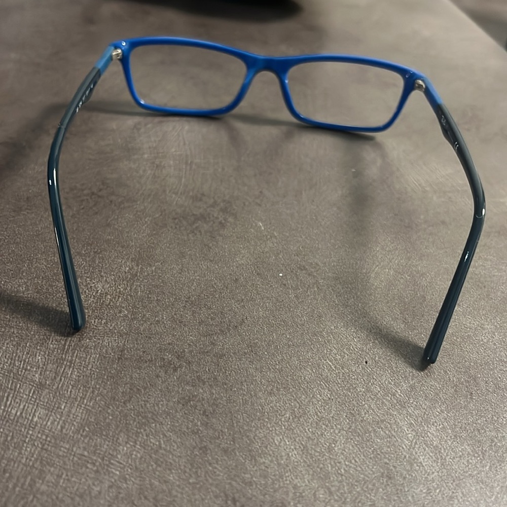 Ray Ban RB5284 5137 Blue Rectangle Eyeglasses Frames 52/17 145 - Picture 2 of 6